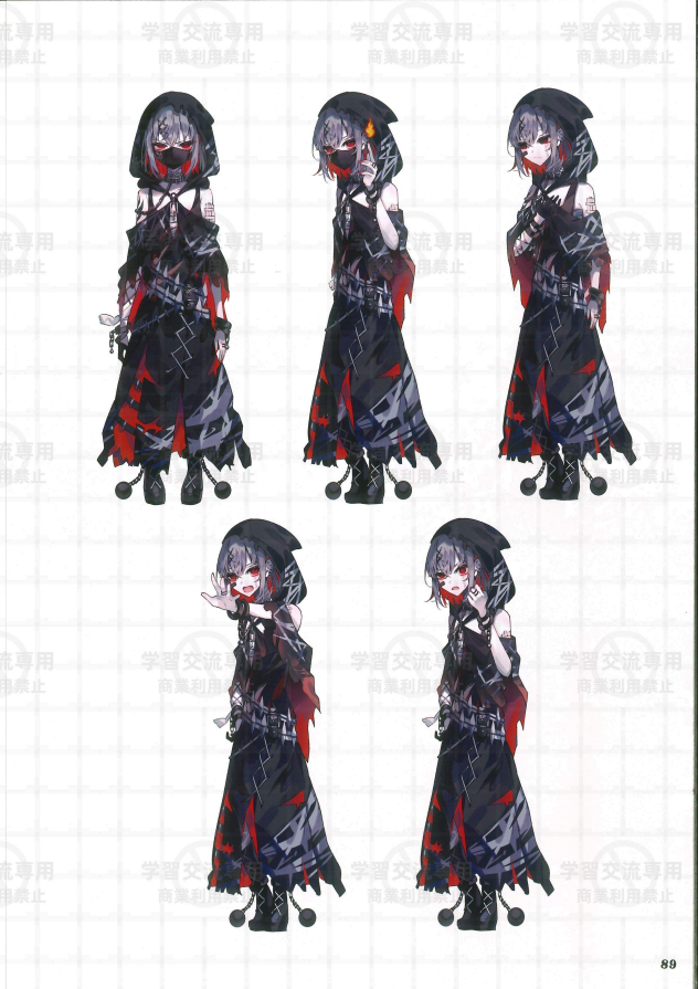 亚里沙 设定集姿势②