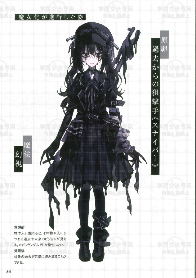 奈叶香 魔女化立绘